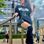 Ishita Raj Sharma Instagram - “Exploring the British Isles, one street at a time” 📸- @shresh_mua Popworld Birmingham