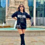 Ishita Raj Sharma Instagram - “Exploring the British Isles, one street at a time” 📸- @shresh_mua Popworld Birmingham