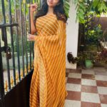 Janani Ashok Kumar Instagram - There isn’t a single person on this planet, who’s entitled to treat you like a shit. Remember that! Wearing: @shree_roopacollections Chennai, India