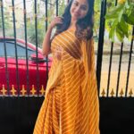 Janani Ashok Kumar Instagram - There isn’t a single person on this planet, who’s entitled to treat you like a shit. Remember that! Wearing: @shree_roopacollections Chennai, India