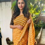 Janani Ashok Kumar Instagram - There isn’t a single person on this planet, who’s entitled to treat you like a shit. Remember that! Wearing: @shree_roopacollections Chennai, India