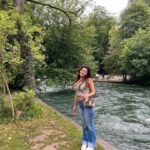 Ketika Sharma Instagram - the high current waters have always been irresistible for me ever since childhood for reasons unknown!! (I’ve always landed up jumping in 😝 #iykyk ) English-Garden