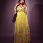 Ketika Sharma Instagram - different shades of my favourite colour 💛 Styled by @rashmitathapa Wearing @kaastaanbydivaajain Shot by @puchi.photography Makeup @makeupartist_arti #tb #anarkali #styled