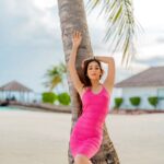 Kritika Sharma Instagram - Hi Barbie 💓 @velassarumaldives Outfit @urbanic #barbie #travel #maldives #indianmodel #model #girlonthebeach VELASSARU MALDIVES