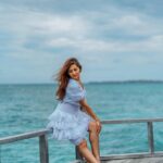 Kritika Sharma Instagram - "I left my heart in the Maldives." Location @velassarumaldives #maldives #travel #model #indiangirl #whitedress VELASSARU MALDIVES