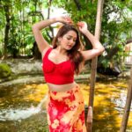 Kritika Sharma Instagram - 🌺 Skirt @shopradka Styled by @the_neerajpandey Location @cinnamongrandcolombo #girl #longskirt #yellowskirt #redtop #modelling #fashion #styling #indianmodel #travel #srilanka Cinnamon Grand Colombo