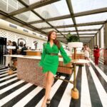 Kritika Sharma Instagram - The Newly renovated @aermumbai 🍀 Had a fun time at the launch ! Comment below if you have visited the new one ! Outfit @urbanic_in #aer #mumbai #lounges #partyplace #town #girl #model Aer