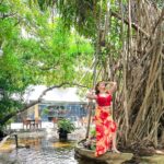 Kritika Sharma Instagram - 🌺 Skirt @shopradka Styled by @the_neerajpandey Location @cinnamongrandcolombo #girl #longskirt #yellowskirt #redtop #modelling #fashion #styling #indianmodel #travel #srilanka Cinnamon Grand Colombo