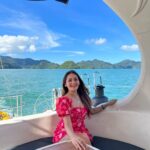 Kritika Sharma Instagram - Sunset cruise by @mantablucruises ! Outfit @luluandskyofficial #travel #malaysia #langkawi #trip #cruise Langkawi Island