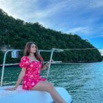 Kritika Sharma Instagram - Sunset cruise by @mantablucruises ! Outfit @luluandskyofficial #travel #malaysia #langkawi #trip #cruise Langkawi Island
