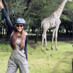 Krystle D'Souza Instagram - Into the wild 💚 Tell me how many animals you spot 🦓 🦏 🦌 . . . @caselamauritius @mauritius.tourism #MauritiusNow #FeelOurIslandEnergy #mauritiustourism #leisurepark #caselamauritius Casela Nature and Leisure Park