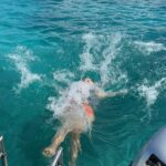 Krystle D'Souza Instagram - Just A happy piscean in the middle of the ocean with so many fish 🐠 Last slide was the before of these afters! . . . Outfit - @angelcroshet_swimwear x @dinky_nirh Accessories- @y2_kii . #MauritiusNow #FeelOurIslandEnergy #mauritiustourism @mauritius.tourism #bluebaymarinepark #waterbaby Blue Bay Marine Park