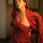 Krystle D'Souza Instagram - Left you on RED ✔️ - last night for #iifarocks ! . . Wearing: @dlmayaofficial Styled by: @dinky_nirh Hair : @hair_byneeka Make up: @makeupbypranali Shot by: @adnan.a.Abbas #IIFA2023 #IIFAONYAS #iifarocks #greencarpet #iifarocks2023 #YasIsland #VisitAbuDhabi #Nexa #CreateInspire #SobhaRealty #EaseMyTrip @yasisland @visitabudhabi @iifa @nexaexperience @sobharealty @easemytrip Managed by @makeupbyzaynshaikh Etihad Arena