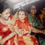 Lakshmy Ramakrishnan Instagram - Throwback Thursday - 1988, my firstborn is on my lap, my mom and elder sister by my side❤️ Share pics with your baby/ babies with hashtag #AreYouOkBaby , update on release date soon, #IsaiGnani @ilaiyaraaja Musical #MonkeyCreativeLabs #Dstudios @thondankani @abhiramiact #DirVijay directormysskin #AadukalamNaren @anupamakumarone @thevinodhini #Roboshankar @pavelnavagethan @mullaiyarasii @saranyaravichandran_offl @ashok_actoronline @ashiq_vj @srivenuvasan_offical udaybmahesh @editorcspremkumar @cg.kumar @donechannel1 @ctcmediaboy
