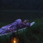 Leona Lishoy Instagram - The bliss of silence. . . Magical capture @prathishm 👗@verandahstore Styling @sonia__chacko Magical location & concept @off_beat___