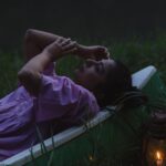 Leona Lishoy Instagram - The bliss of silence. . . Magical capture @prathishm 👗@verandahstore Styling @sonia__chacko Magical location & concept @off_beat___