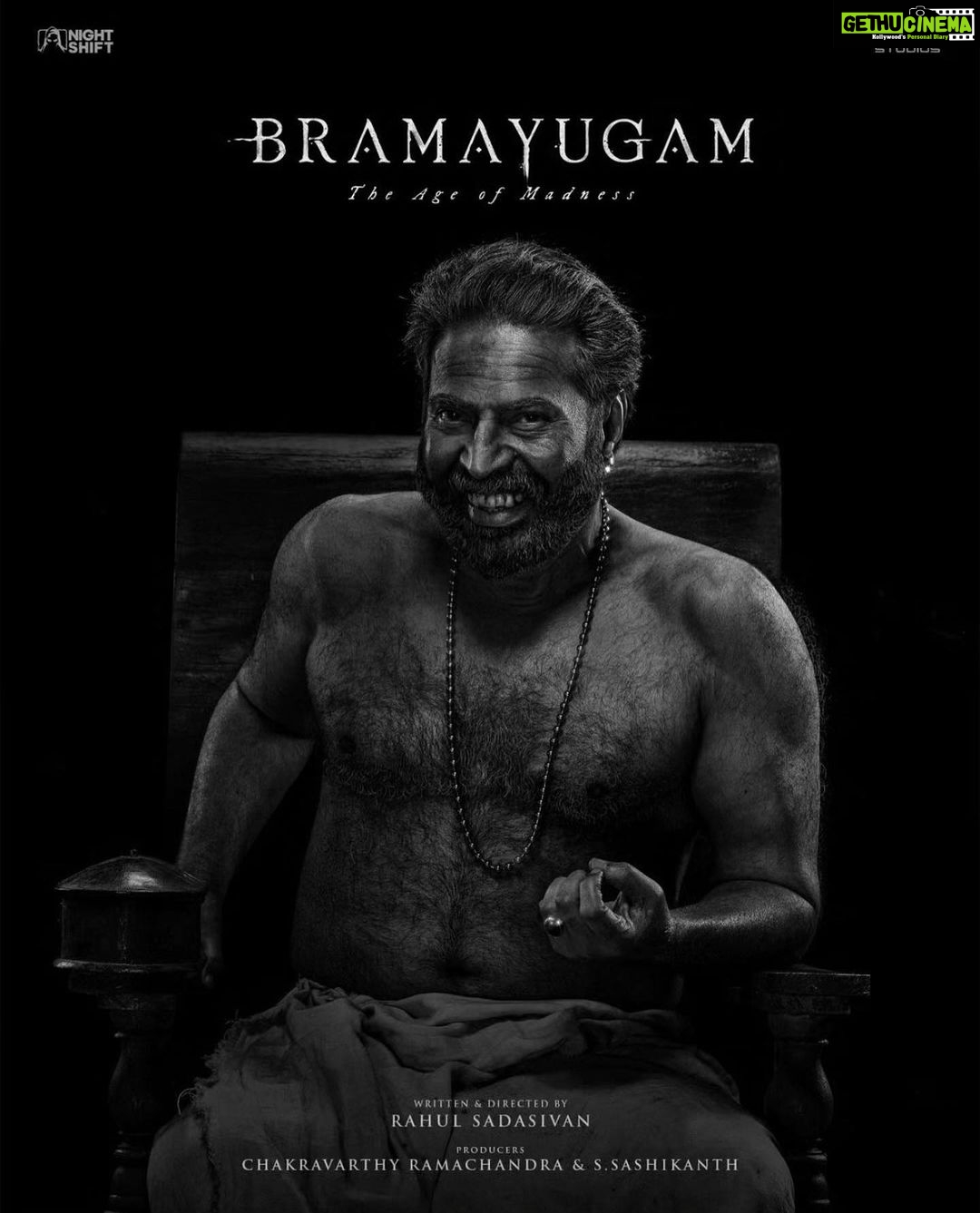 Mammootty Instagram - BRAMAYUGAM - Gethu Cinema