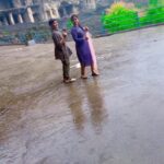 Manjula Paritala Instagram - #rainlovers #elloracaves #makeba #enjoyed dancing in rain #instareels #mother&son Ellora Caves, Aurangabad, Maharashtra