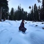 Meera Chopra Instagram - Snowy holiday!! #beautifulkashmir #gulmarg #snow #mountains #travelpics #holiday #solotraveller Gulmarg, Kashmir
