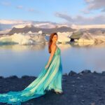 Mehrene Kaur Pirzada Instagram - Let your soul taste the magic of your own love 💕 #iceland ❄️