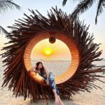 Mehrene Kaur Pirzada Instagram - Selling sunsets 🌅 #SoulfulSanctuary #LiveExquisite @stregisgoaresort The St. Regis Goa Resort
