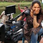 Misha Ghoshal Instagram - Tried to get the feel of this chair nd it was royal 🫅 but realised it was too big me i felt clueless of wat else to do other than keeping the frame so ended up laughing 😂 #bts #throwback #film