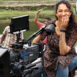 Misha Ghoshal Instagram - Tried to get the feel of this chair nd it was royal 🫅 but realised it was too big me i felt clueless of wat else to do other than keeping the frame so ended up laughing 😂 #bts #throwback #film