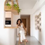 Mithila Palkar Instagram - The story behind actor Mithila Palkar's (@mipalkarofficial) new home in Mumbai is charming enough to make anyone smile. Watching her speak animatedly about her space and move through the rooms with ease brings a certain inexplicable feeling of satisfaction – of watching someone truly belong. It doesn’t hurt that the cute and cosy 700-square-foot apartment’s design, courtesy of Rutuja Tulsulkar, principal designer at Studio Bloom (@studiobloom.in), feels like a warm hug. With narratives of loving bonds, nostalgic allure and mesmerising vistas, awash in minimalist grace, the abode has it all. “Mithila, she knows what she wants,” says Rutuja. From the exact hue of the rust couch to the grain of the light-wood veneer found in abundance around the space, she was willing to wait rather than compromise.  Read more at the link in bio  Photography: Yadnyesh Joshi (@theendlessforms) Mithila's portrait: Harshita Nayyar (@harshitanayyar_) Words: Alisha Lad (@alisha___lad )