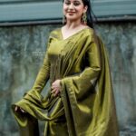Miya George Instagram - Goldy ✨ Wearing @elzassignature Jewelry @keyaa_by_kartika Styling @sabarinathk_ Mua @femy_antony__