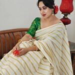 Miya George Instagram - Vishu vibe 🌼 saree by @amyraonline