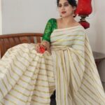 Miya George Instagram - Vishu vibe 🌼 saree by @amyraonline