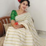 Miya George Instagram - Vishu vibe 🌼 saree by @amyraonline
