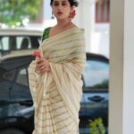 Miya George Instagram - Vishu vibe 🌼 saree by @amyraonline
