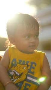 Mridula Vijay Instagram - We can’t believe that you are 1yr old today 🥰
Happy birthday my angel 😘
successfully completed one year of parenthood and more to go 🤩
@dwanikrishna_official @yuvakrishna_official