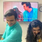 Muskan Bamne Instagram - Yeh Kya ho raha hai !!!!! 😱 Adhik vs Pakhi 😱 We enjoyed performing this scene so so much that we couldn’t stop laughing on how PALTU Adhik is (in the show😜)😂.. just look at him … but but but Pakhi is on fire tooo .. HISAAB TOH HOKE RAHEGA ADHIK MEHTA 😜 Are you guys excited????? #anupama #pakhi #adhik #starplus #chachukachuha #bts @alpanabuch19 @iamadhikmehta @raj_bamne