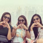 Neha Gowda Instagram - Trip No 10 #dubai Photo dump Feeling so blessed to have experienced the magic of Dubai with some of my favorite people! From the sparkling waters of the Palm Jumeirah to the bustling streets of the Gold Souk, there was never a dull moment on this trip. And despite the heat, we managed to stay cool and have a blast exploring all that this amazing city has to offer. Thank you to everyone who made this trip unforgettable! 🙌🌴🌞 #Dubai #travel #friends #blessed #memories Special thanks to my favourites @sonugowda ❤️ & @divyasomgowda ❤️ Dubai, United Arab Emirates