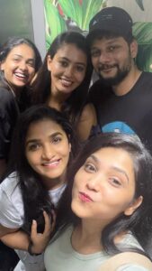 Neha Gowda Instagram - Sappe Hotel gang ❤️