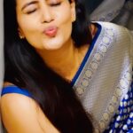 Neha Gowda Instagram - My comfort zone !!! #saree #loveislove #instareels