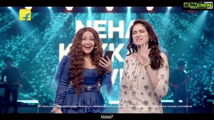 Neha Kakkar Instagram - Ab har need ke liye best deals milenge on Flipkart🤩 So shopping karni hai toh pehle Flipkart karo! 🤩🛒 #PehleFlipkartKaro