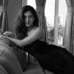 Nidhi Shah Instagram - Sometimes you’ll find it’s better black and white 🤍 . . . 📸 - @theguywithacanon Wearing - @massimodutti . #blackandwhite #black #monochromatic #potraits #candid #picoftheday #instagood #instadaily #instgram #nofilter #nofilterneeded