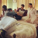 Nikita Dutta Instagram - Pati , patni aur woh🤣 #tbt #Khakee #Bts Mumbai, Maharashtra