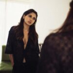 Nikita Dutta Instagram - In the process of mastering the art of betraying emotions with eyes 🖤🖤 . . 📸 @bharat_rawail