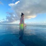 Nikita Dutta Instagram - Embracing those tan lines 🩷💛💚🧡 . . . . . Wearing @mezzalunafashions Styled by @jaferalimunshi assisted by @ankitha_chauhan @sr_styleco . 📍: @hideawaybeachmaldives @signaturecollectionmaldives @lilytoursmaldives