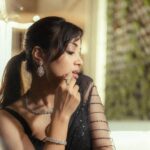 Nivetha Pethuraj Instagram - Outfit @sawangandhiofficial Jewellery @karnikajewelshyd Stylist @dilesha_shafa Photographer @_suru