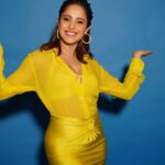 Nushrratt Bharuccha Instagram - Ayeee.. kya bolti tu?!!! Outfit @nidhiandmahak Earrings @ishhaara Stylist @nidhijeswani Assisted by @nirikshapoojary_ Makeup @vardannayak Hair @ashwini_hairstylist Photographer @miteshsphotography