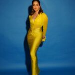 Nushrratt Bharuccha Instagram - Ayeee.. kya bolti tu?!!! Outfit @nidhiandmahak Earrings @ishhaara Stylist @nidhijeswani Assisted by @nirikshapoojary_ Makeup @vardannayak Hair @ashwini_hairstylist Photographer @miteshsphotography