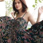 Nushrratt Bharuccha Instagram - 🌈⛈️ Dress @shopverb Jewelry @tsaraofficial Stylist @nidhijeswani Makeup @makeupbyshefali.s Hair @ashwini_hairstylist Photographer @venurasuri