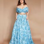 Nushrratt Bharuccha Instagram - 🦋🐬 Outfit @label_anushree Jewelry @merojewellery Stylist @nidhijeswani Makeup @makeupbyshefali.s Hair @ashwini_hairstylist Photographer @venurasuri