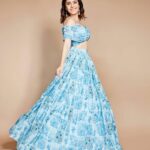 Nushrratt Bharuccha Instagram - 🦋🐬 Outfit @label_anushree Jewelry @merojewellery Stylist @nidhijeswani Makeup @makeupbyshefali.s Hair @ashwini_hairstylist Photographer @venurasuri