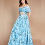 Nushrratt Bharuccha Instagram - 🦋🐬 Outfit @label_anushree Jewelry @merojewellery Stylist @nidhijeswani Makeup @makeupbyshefali.s Hair @ashwini_hairstylist Photographer @venurasuri